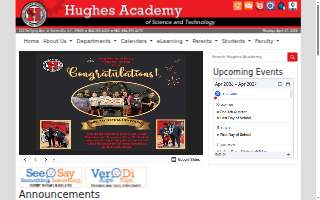 Hughes Academy of Science and Technology website