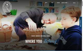 Christ Church Middle School website