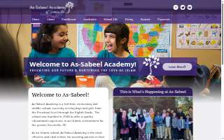 As-Sabeel Academy of Greenville website