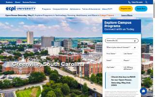 ECPI University of Greenville website