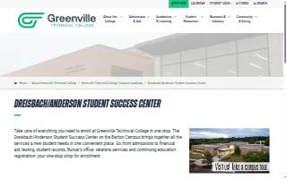 Student Success Center - Greenville Technical College website