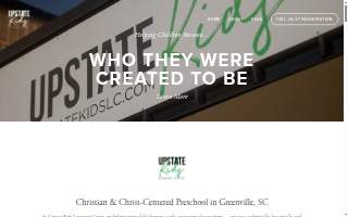 Upstate Kids Learning Center website