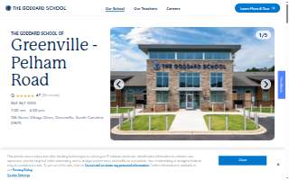 The Goddard School of Greenville - Pelham Road website