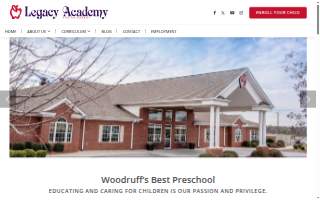Legacy Academy Woodruff Rd. website