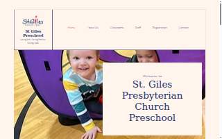St Giles Preschool website