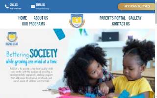 Rising Star Early Learning Academy LLC website