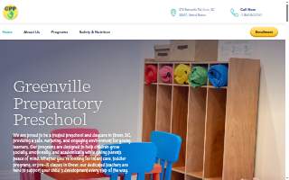 Greenville Preparatory Preschool website