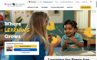 Kiddie Academy of Five Forks website