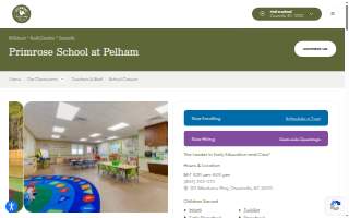 Primrose School at Pelham website