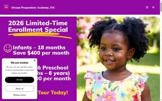 Dream Preparatory Academy, INC website