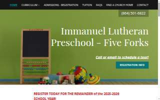 Immanuel Lutheran School website
