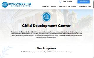 Buncombe Street Child Development Center website