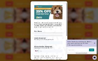 Fur Babies Pet Resort website