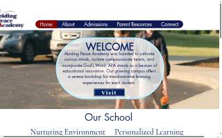 Abiding Peace Academy website