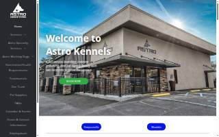 Astro Kennels 2 website