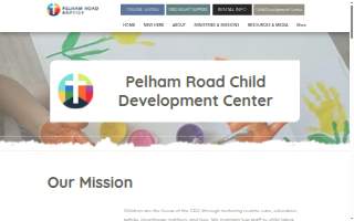 Pelham Road Child Development Center website
