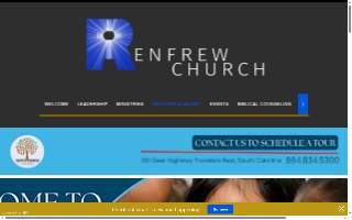 Renfrew Academy website