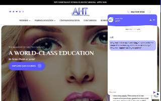 Academy of Hair Technology website
