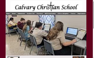 Calvary Christian School website