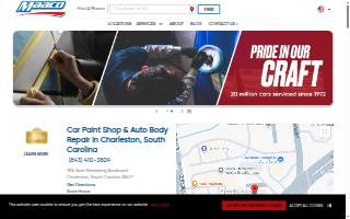 Maaco Auto Body Shop & Painting of Charleston website