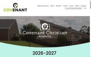 Covenant Christian Academy website