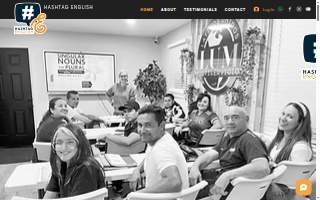 Hashtag English SC LLC website