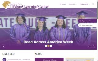 Lifelong Learning Center website