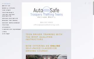 Auto Safe Driving School Inc website