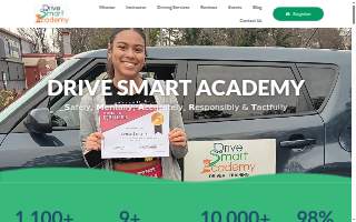 Drive Smart Academy website