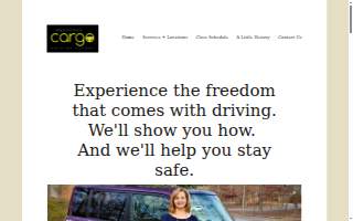 Precious Cargo Driving School website