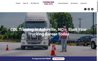 Home, Carolina CDL School website