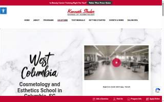 Kenneth Shuler School of Cosmetology website
