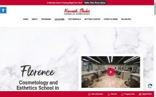 Kenneth Shuler School of Cosmetology website