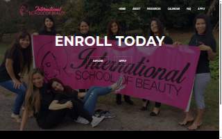 International School of Beauty website
