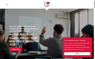I Love Real Estate Academy website