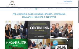 Carolina's Academy-Real Estate website