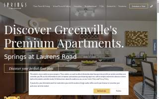 Springs at Laurens Road website