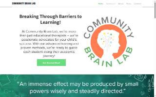 Community Brain Lab website