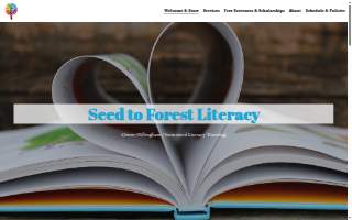 Seed to Forest Literacy website