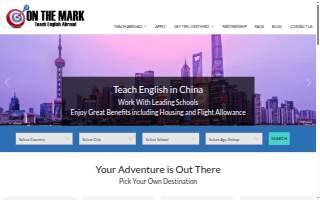 On the Mark Education Consulting Inc. website