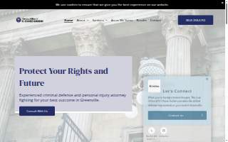 Law Offices of H. Chase Harbin website