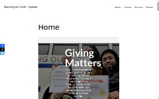 Reaching Our Youth Upstate website