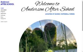 Anderson After School website