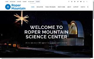 Roper Mountain Science Center website