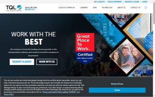 Total Quality Logistics of Greenville website