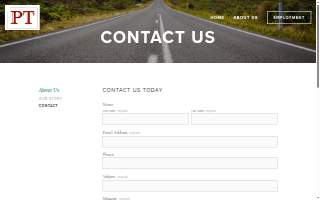 Premier Transport USA website