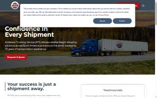 ATS Logistics Services, Inc. website