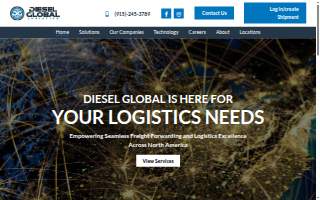 Diesel Global Logistics, Inc website