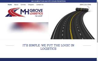 MH Grove Logistics Inc website