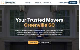 Undergrads Moving | Movers Greenville SC website